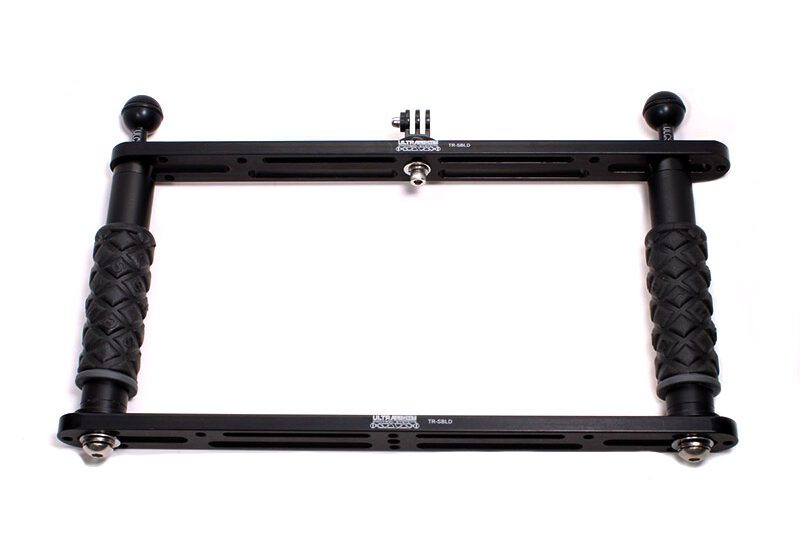 Ultralight DTK-LCXLH large caged camera tray package using TR-SBLD trays with double tall handles