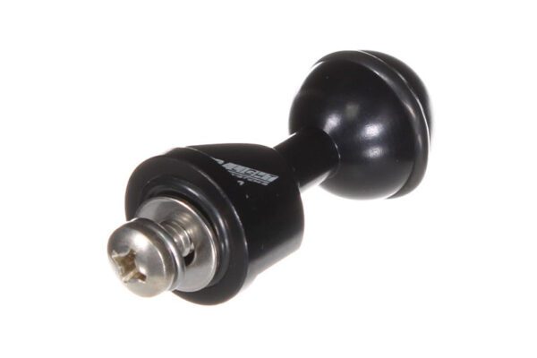 Ultralight AD-1420-2B black universal ball adapter with 1/4" bolt