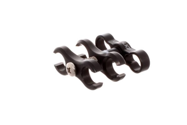 ultralight AC-CSSK2 black double cutout clamp