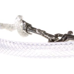 Ultralight lanyard with stainless steel bolt snaps