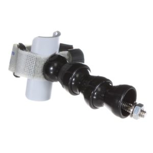 Ultralight AC-SPL small universal flashlight mounting bracket that works with 1/2" locline