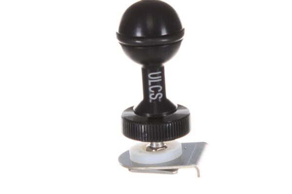 Ultralight AD-HSS stainless steel hotshoe ball adapter