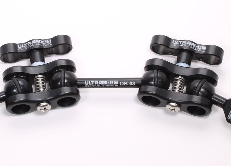 Ultralight CAK-SHD-03 cinema single 3" arm package from 1/4" to AC-SHD monitor mount