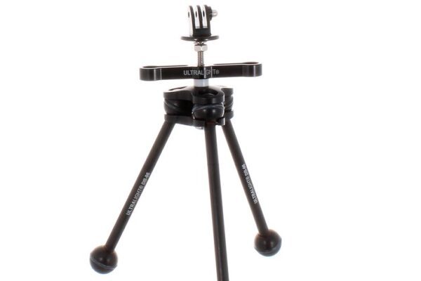 Ultralight TPK-MGP-06 medium 6" leg tripod kit using AC-TRI with GoPro mount