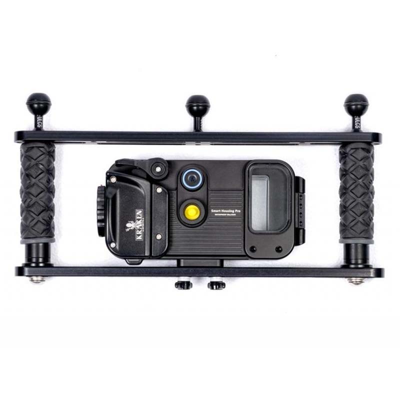 DTK-SCSH-underwater caged camera and smart phone housing tray kit