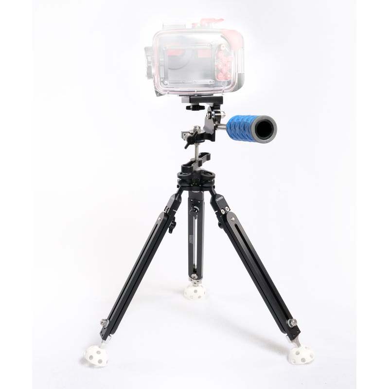 Underwater Still and Video Tripod with Extendable Legs