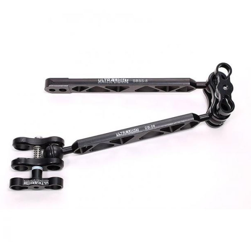 Underwater double 8 arm kit with a YS style mount - UAK-DSS-08