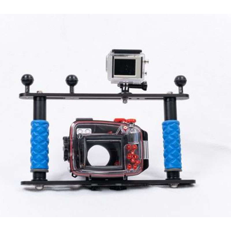 Underwater caged camera and action camera tray kit-DTK-MCXLH