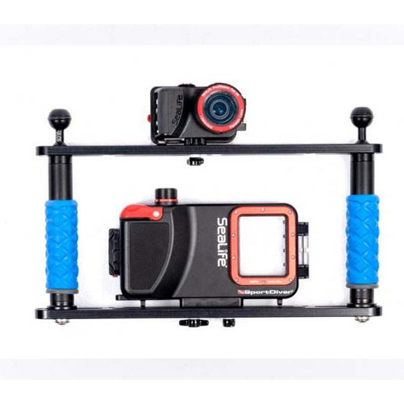 Underwater caged camera and action camera tray kit-DTK-MCXLH