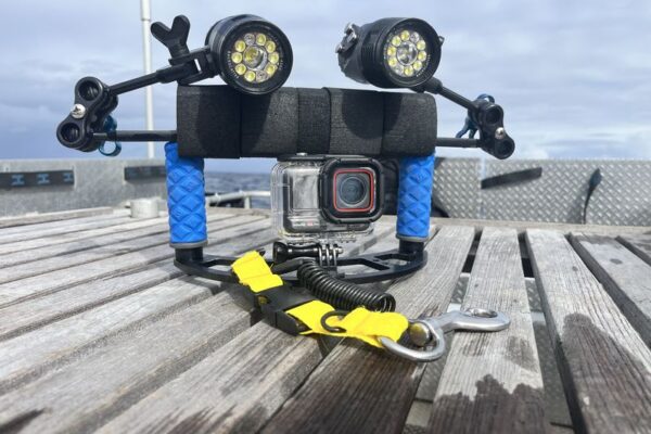 insta360 ace pro on ultralight action camera kit