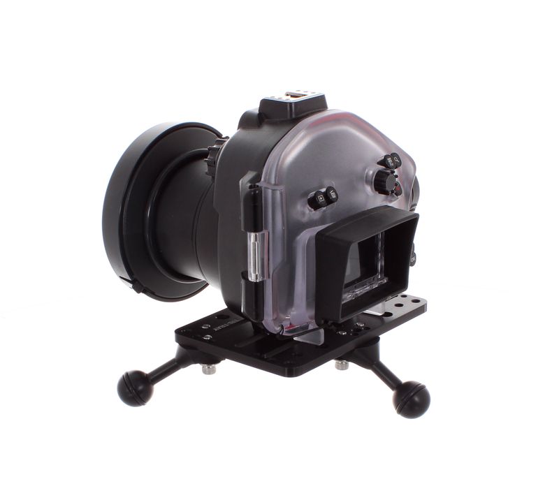 ultralight TPK-CSP short tripod staiblizer plate with olympus camera2