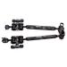 Ultralight CAK-DHD-08 cinema double 8" arm package from 1/4" to AC-SHD monitor mount