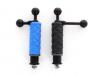 ultralight short and long single bll arm SB-02 and SB-04 on AC-H handles with ball mounts